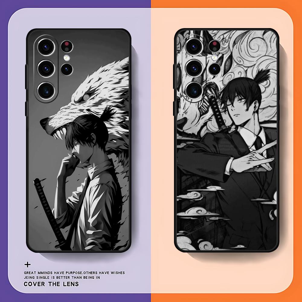 Samsung Galaxy S25 - Etui na telefon Chainsaw Man Aki