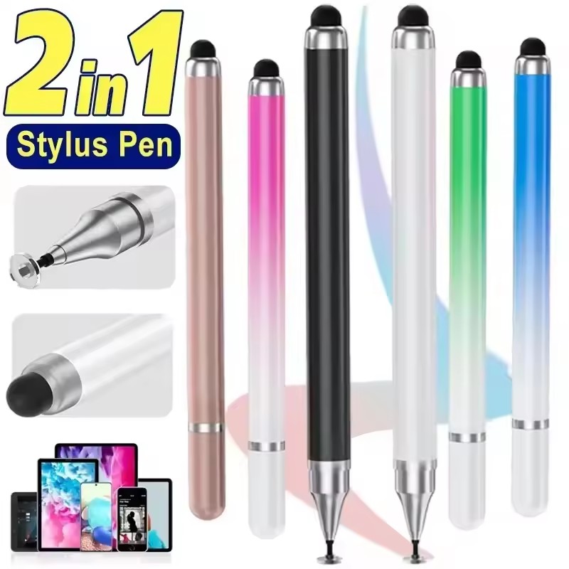 Tablet Phone Accessories - Uniwersalny rysik 2 w 1 do