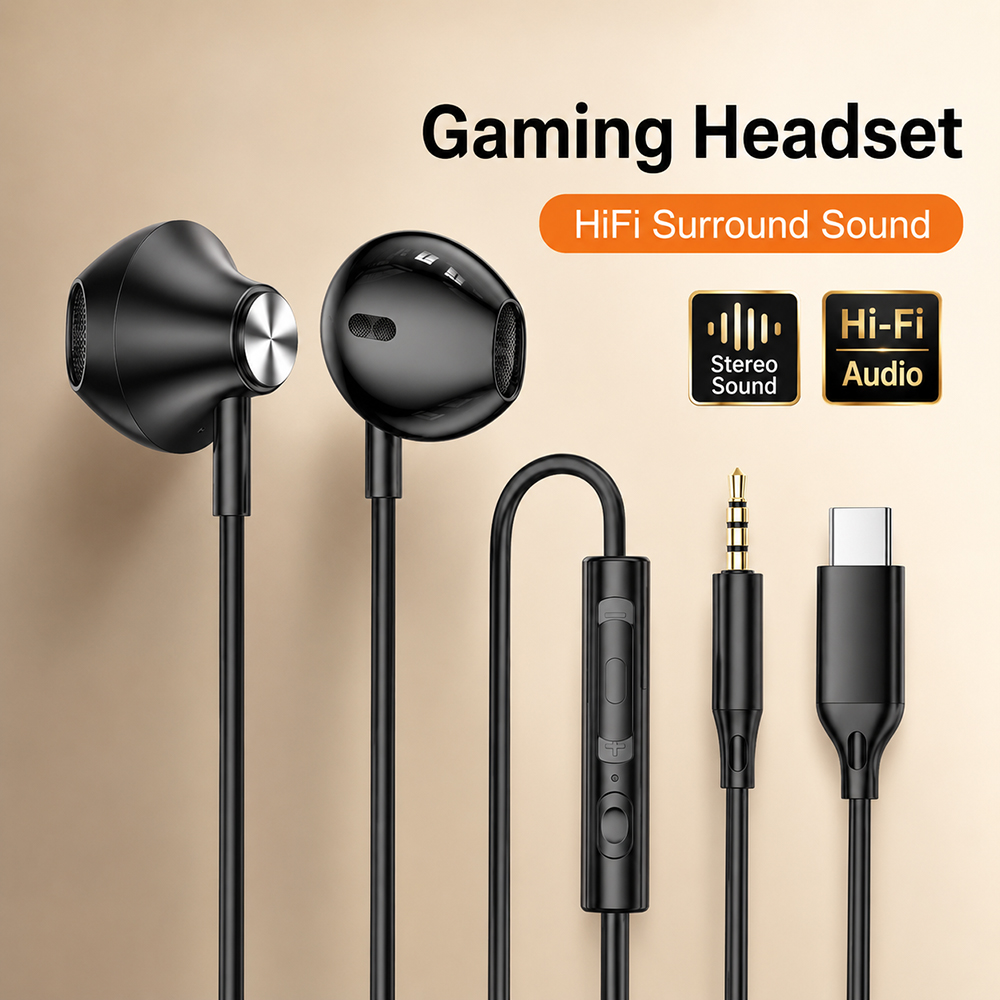 Słuchawki HiFi Surround z mocn – Tablet Accessories For Gaming recenzja i cena
