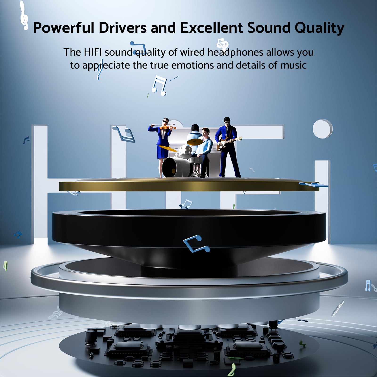 Słuchawki HiFi Surround z mocn – Tablet Accessories For Gaming recenzja i cena
