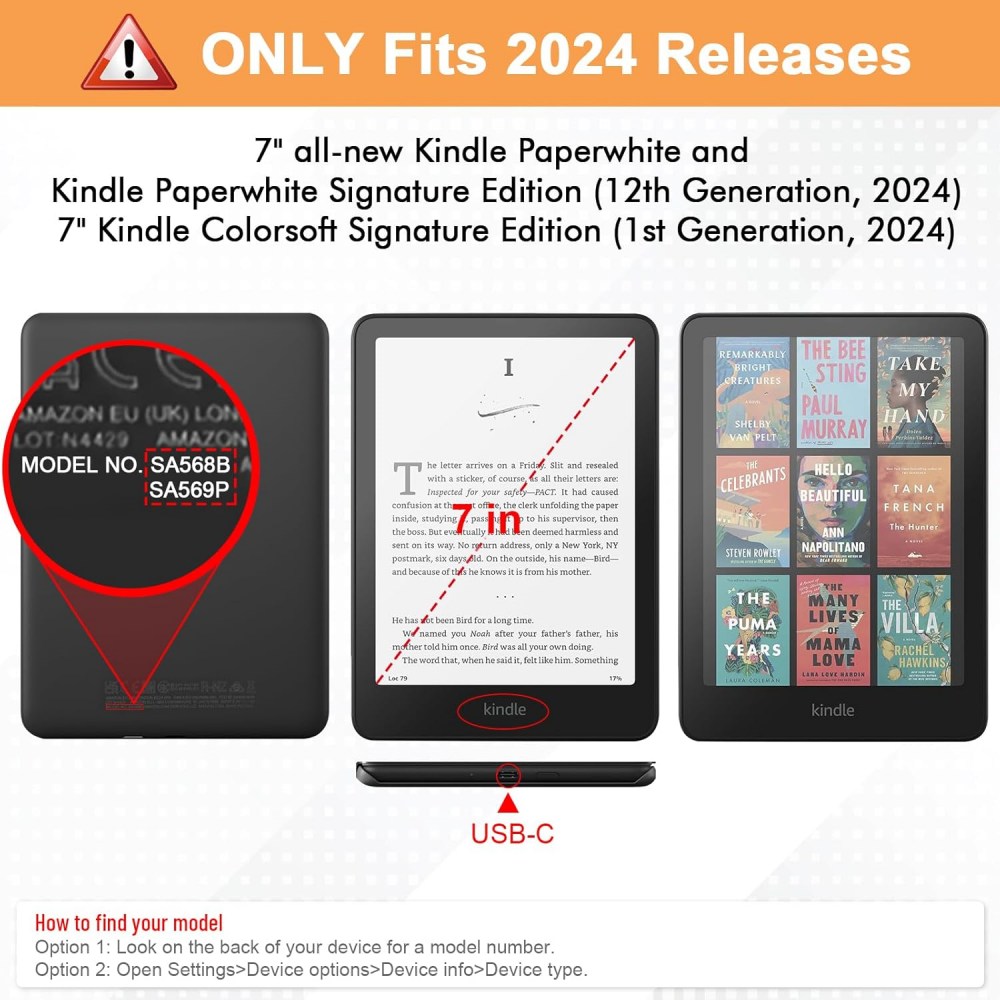 Etui na Kindle Paperwhite 2024 – Kindle Tablet Accessories recenzja i cena
