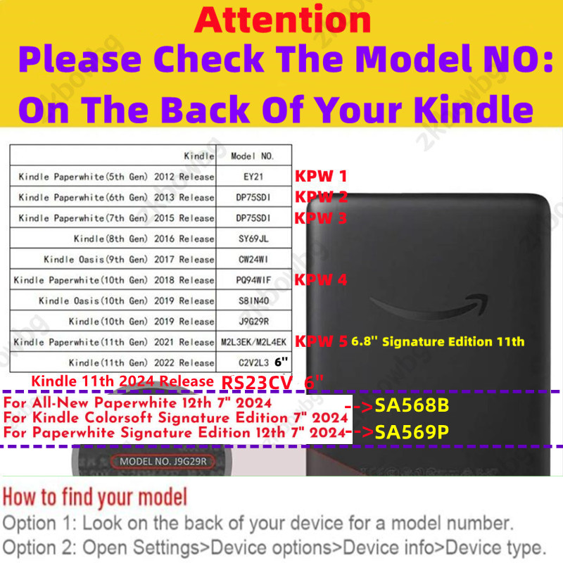 Funda dla 2024 RS23CV Kindle C – Kindle Tablet Accessories recenzja i cena